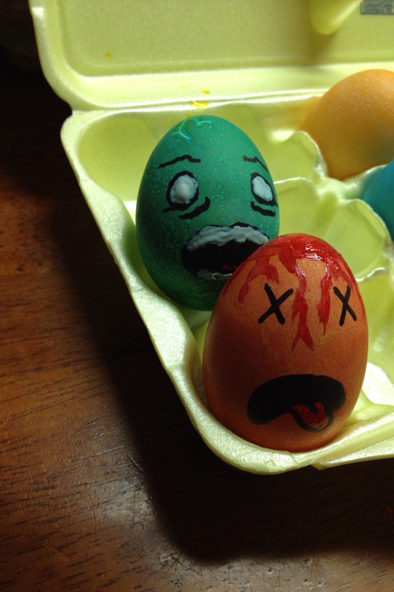 Zombie Easter Eggs DIY