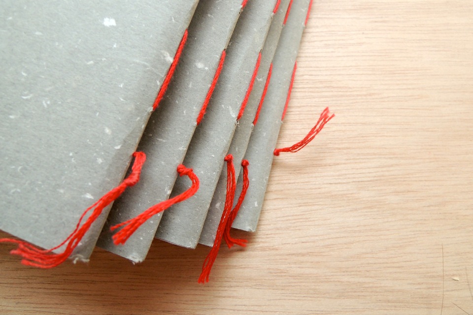 Simple Saddle Stitch Book Binding DIY