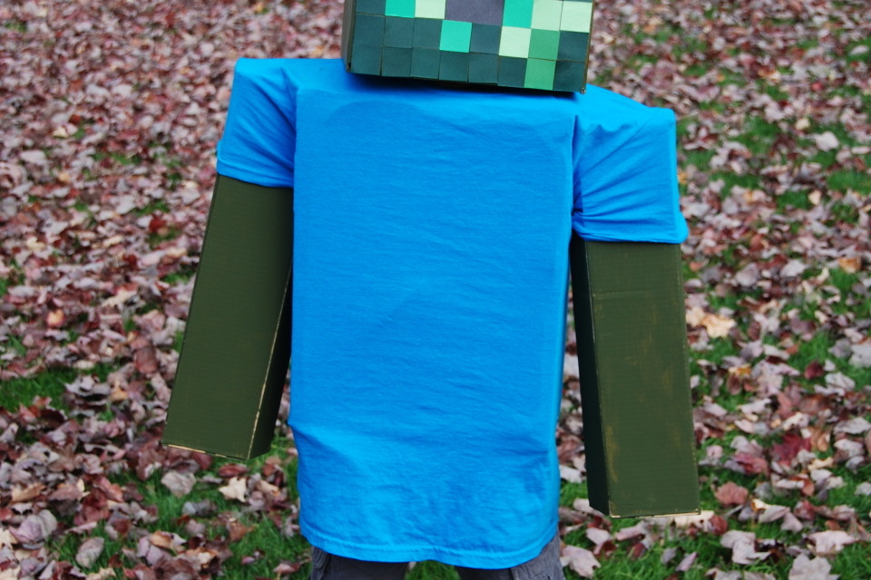 Minecraft Zombie Costume DIY